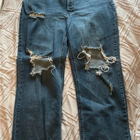 A New Day Women's Straight Leg Jeans - Picture 2 of 2